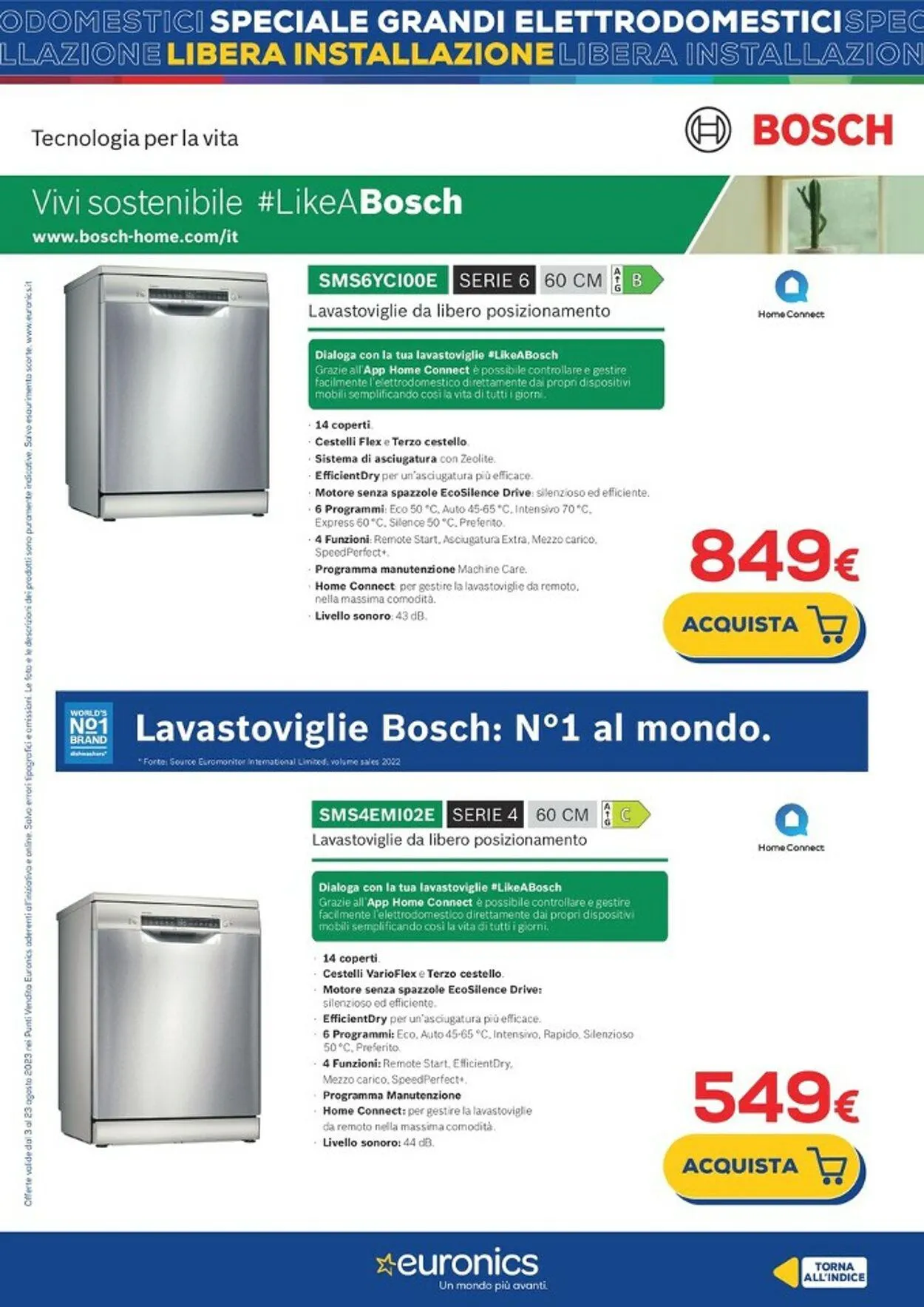 Euronics Volantino attuale da 3 agosto a 23 agosto di 2023 - Pagina del volantino 9