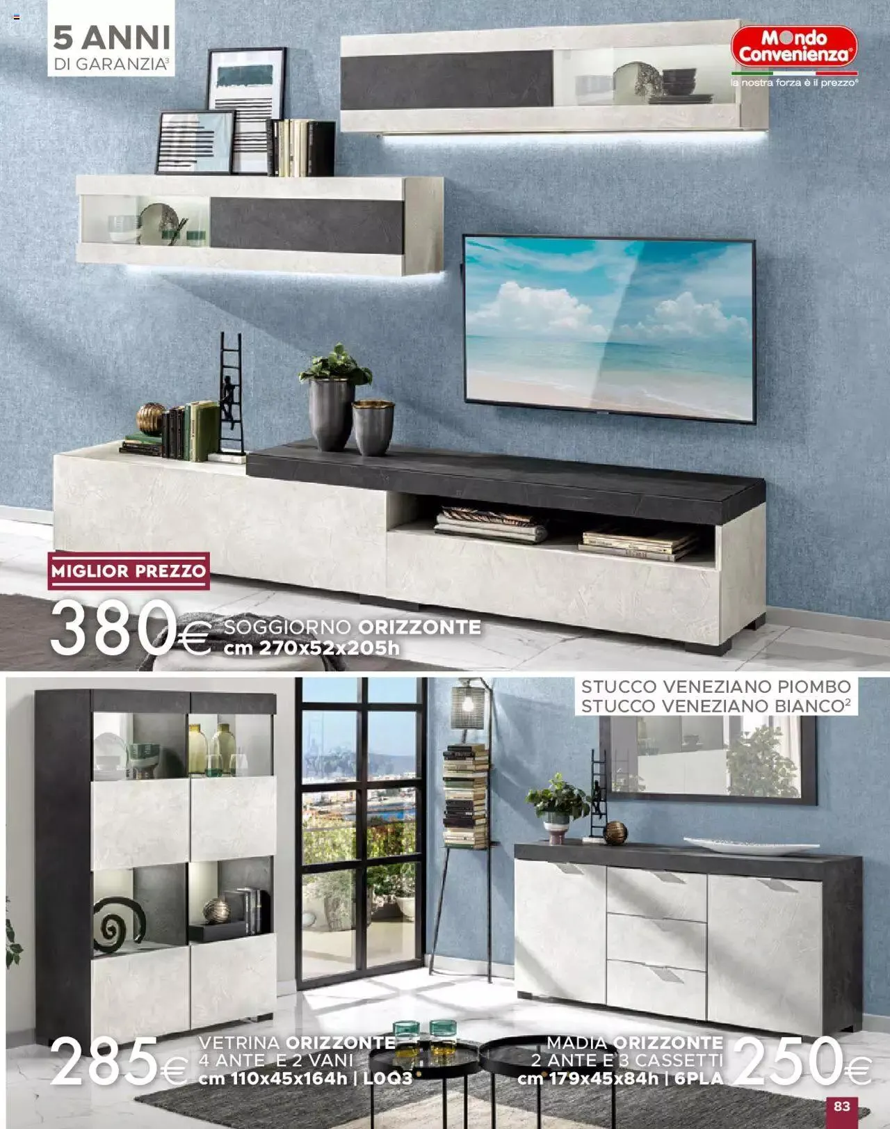 Volantino Mondo Convenienza da 1 ottobre a 31 dicembre di 2023 - Pagina del volantino 85