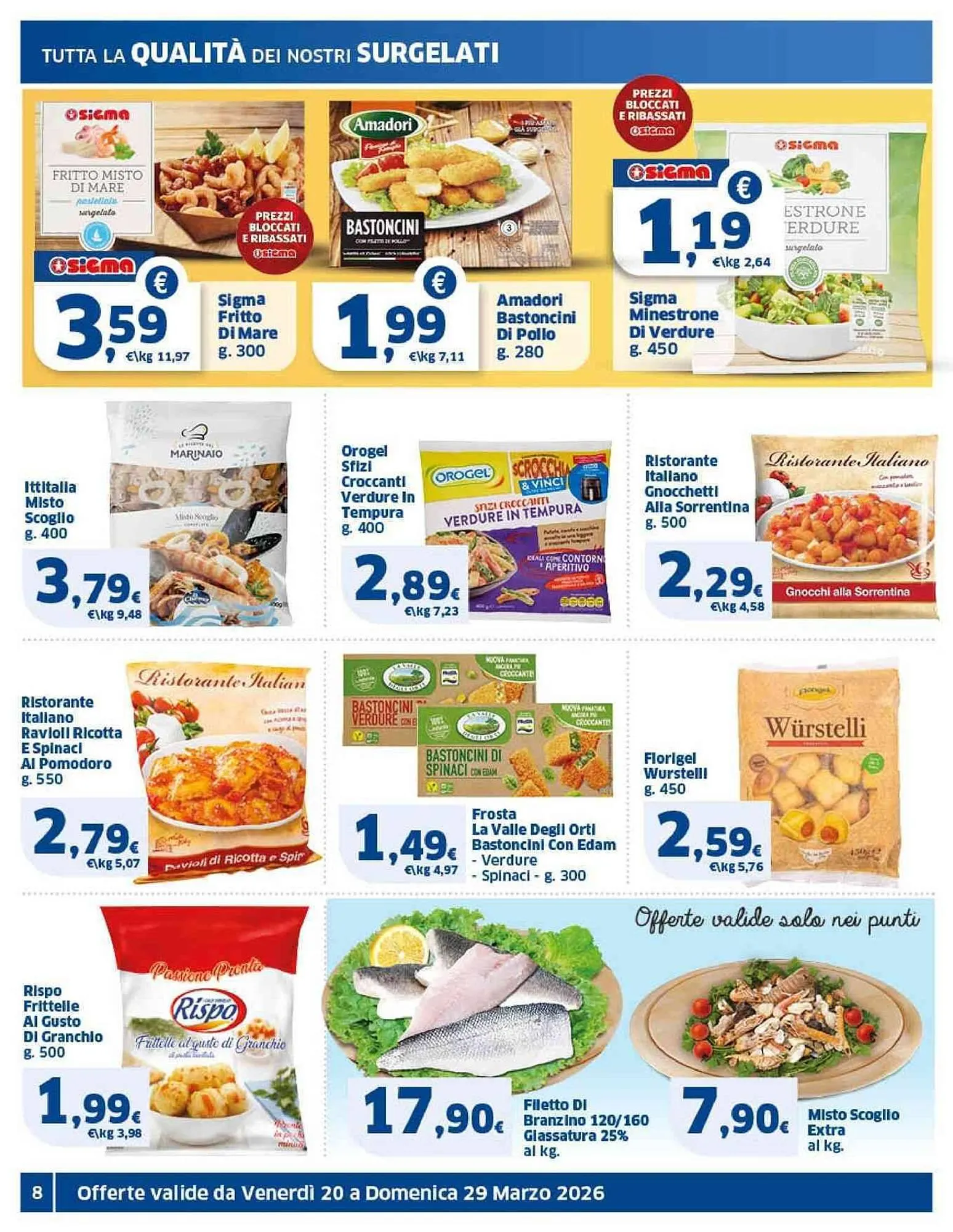 Volantino Sigma da 20 marzo a 29 marzo di 2026 - Pagina del volantino 8