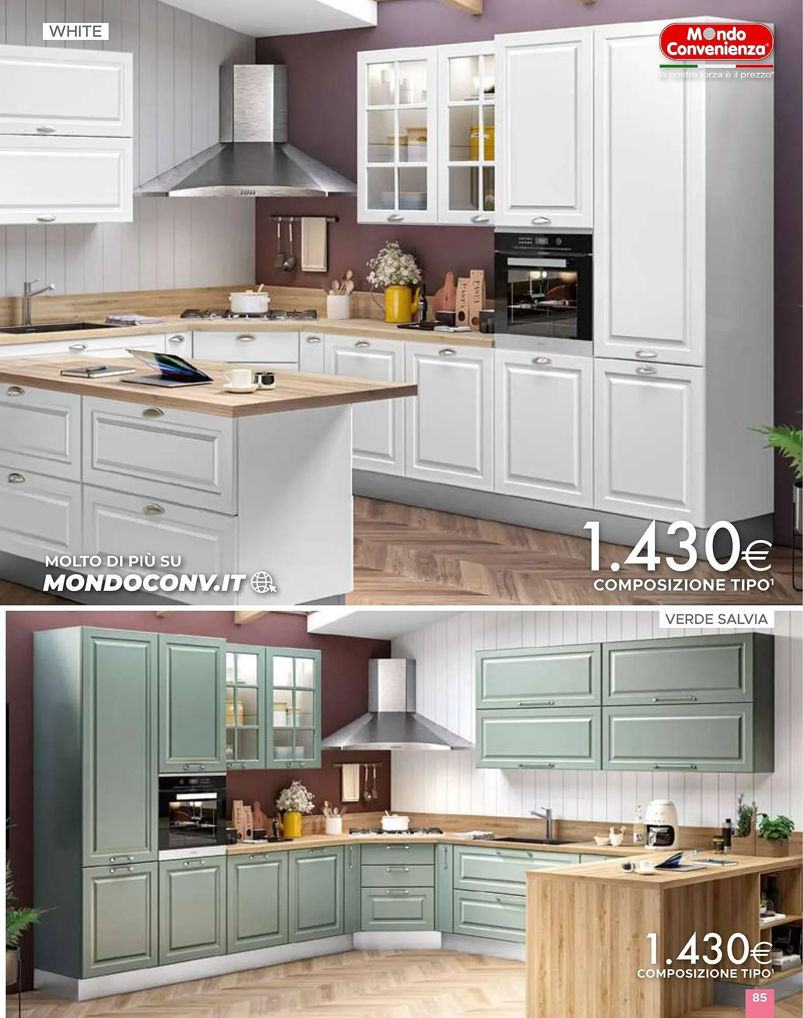 Volantino Mondo Convenienza da 1 aprile a 1 settembre di 2024 - Pagina del volantino 85