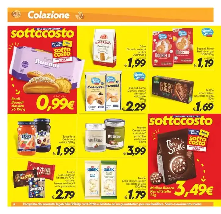 Sottocosto da 15 marzo a 24 marzo di 2025 - Pagina del volantino 8
