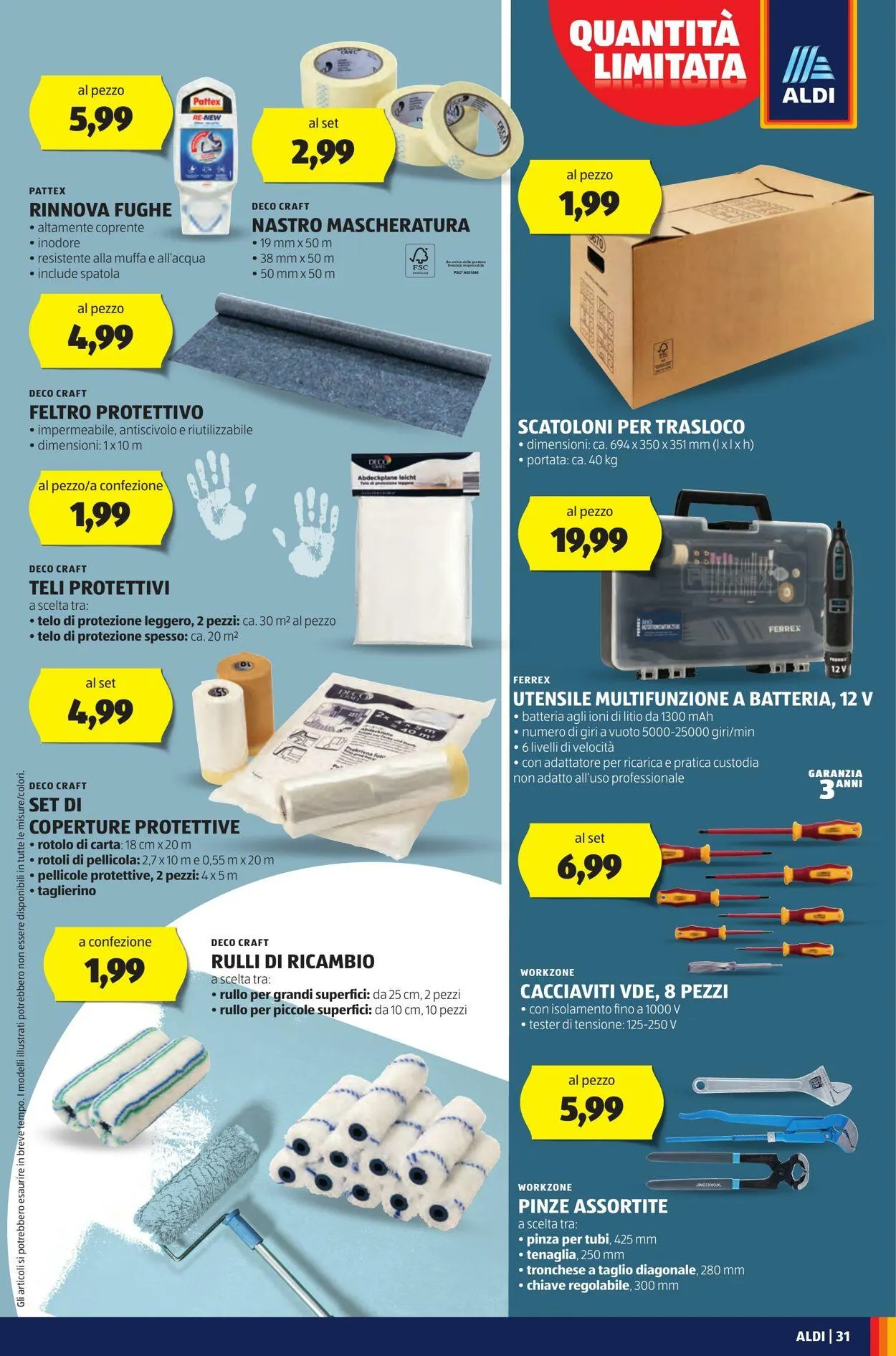 Aldi Volantino attuale da 17 marzo a 23 marzo di 2025 - Pagina del volantino 31