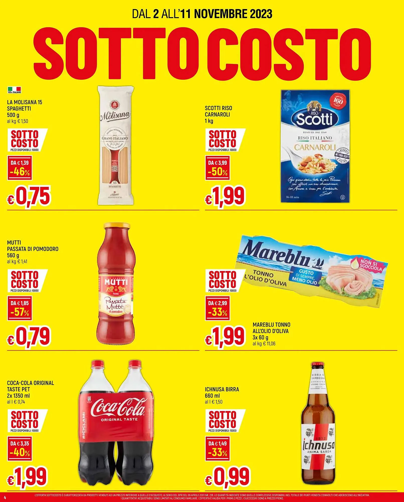 Volantino Galassia da 2 novembre a 11 novembre di 2023 - Pagina del volantino 4