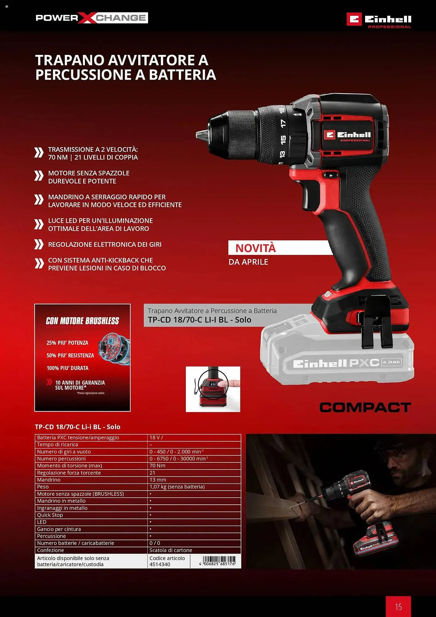 Volantino Einhell da 17 marzo a 31 dicembre di 2026 - Pagina del volantino 17
