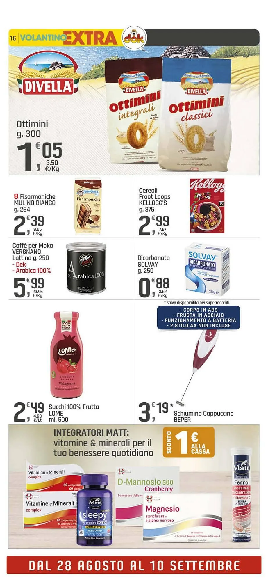 Volantino Supermercati Dok da 28 agosto a 10 settembre di 2025 - Pagina del volantino 16