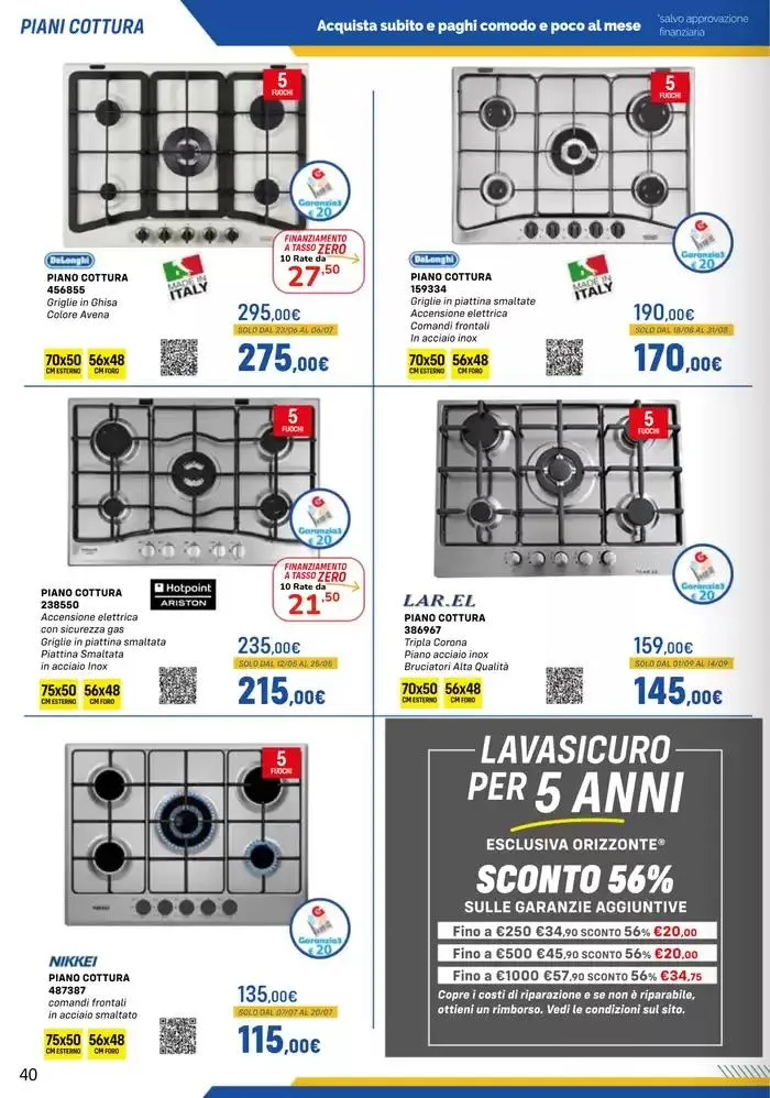 Estate 2025 da 20 maggio a 31 ottobre di 2025 - Pagina del volantino 40