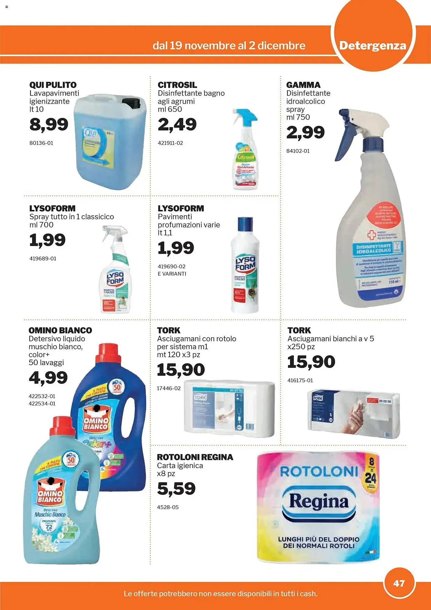 Volantino GrosMarket da 19 novembre a 2 dicembre di 2025 - Pagina del volantino 47