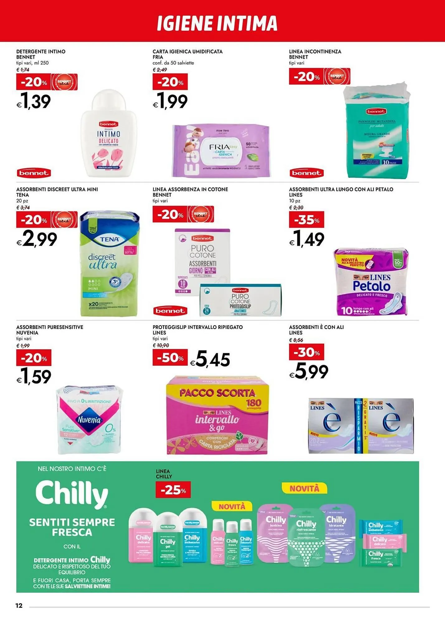 Volantino Bennet da 24 luglio a 6 agosto di 2025 - Pagina del volantino 12