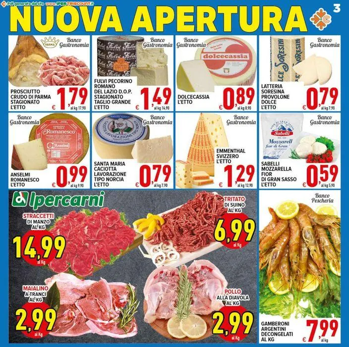 Nuova apertura da 28 giugno a 8 luglio di 2024 - Pagina del volantino 3