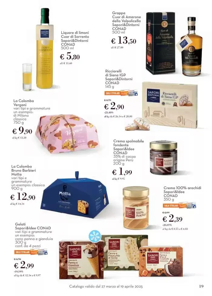 Pasqua dal Gusto Sorprendente da 27 marzo a 19 aprile di 2025 - Pagina del volantino 19