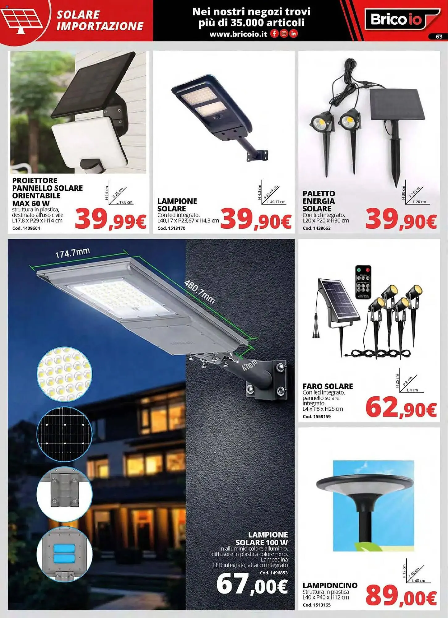 Volantino Brico Io da 30 marzo a 31 agosto di 2026 - Pagina del volantino 63