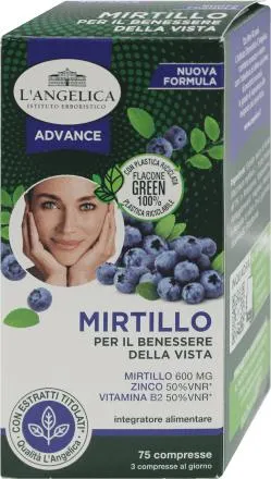 Mirtillo per il benessere della vista, 75 pz