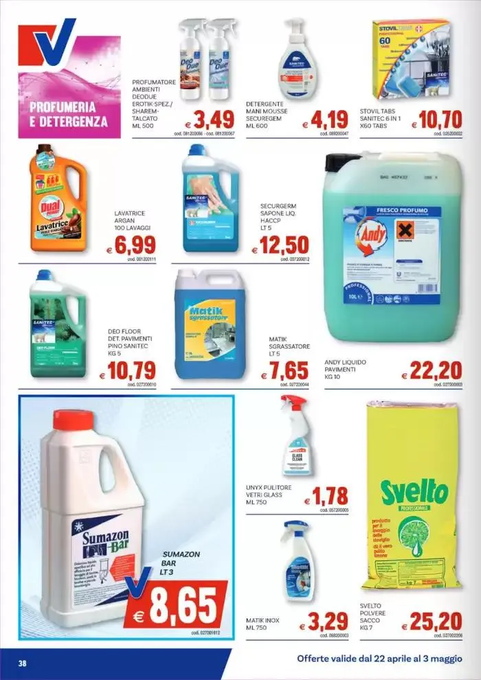 Guida alle offerte da 29 aprile a 3 maggio di 2025 - Pagina del volantino 38