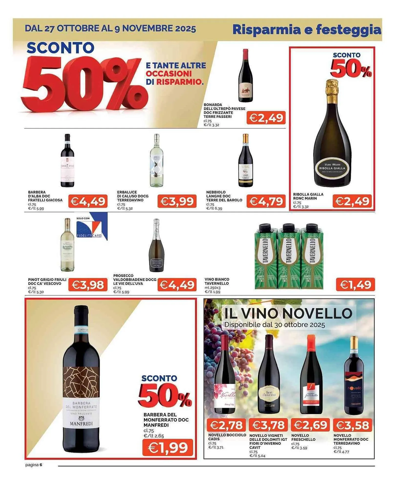 Volantino Mercatò Local da 27 ottobre a 9 novembre di 2025 - Pagina del volantino 6