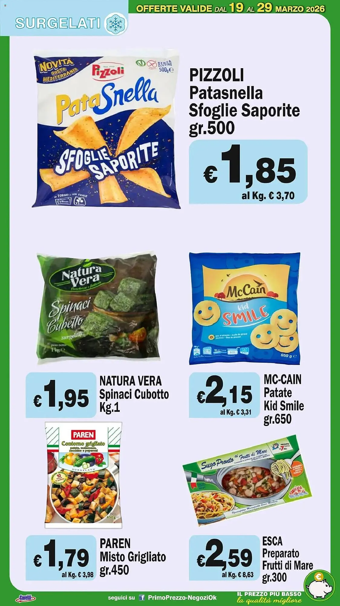 Volantino Primo Prezzo da 19 marzo a 29 marzo di 2026 - Pagina del volantino 37