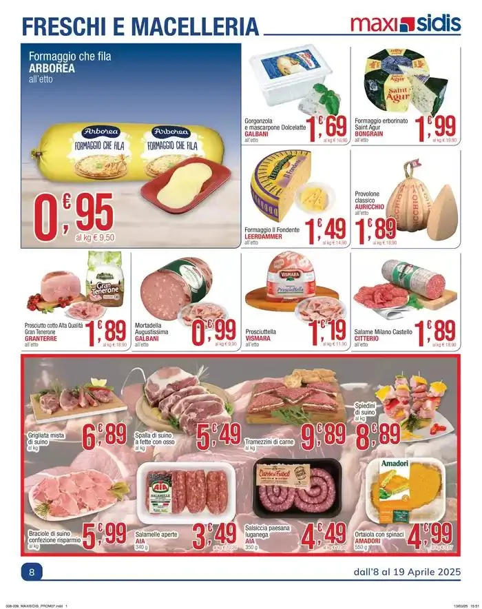 Buona pasqua da 8 aprile a 19 aprile di 2025 - Pagina del volantino 8