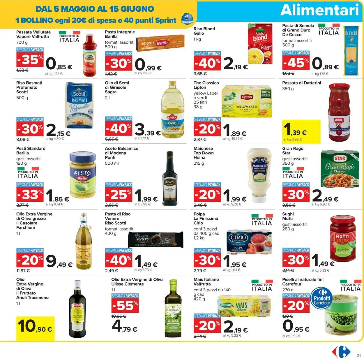 Carrefour Volantino attuale da 16 maggio a 28 maggio di 2025 - Pagina del volantino 21