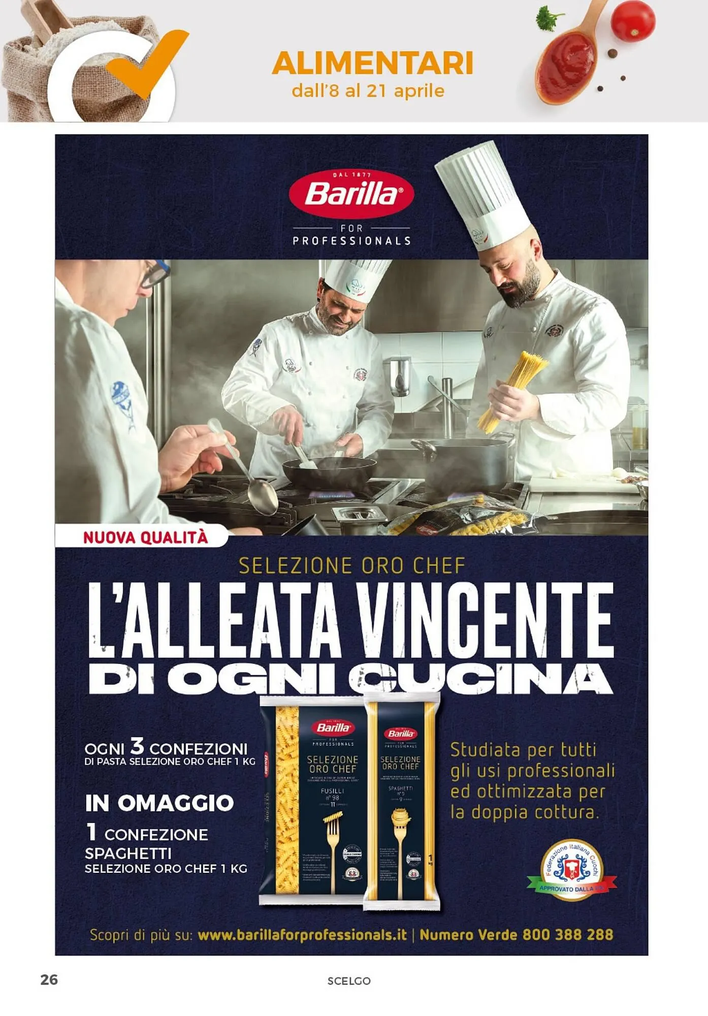 Volantino Scelgo da 8 aprile a 21 aprile di 2024 - Pagina del volantino 26