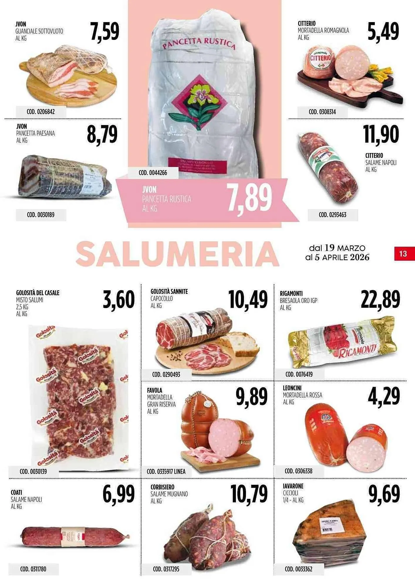 Volantino Carico Cash & Carry da 19 marzo a 5 aprile di 2026 - Pagina del volantino 13