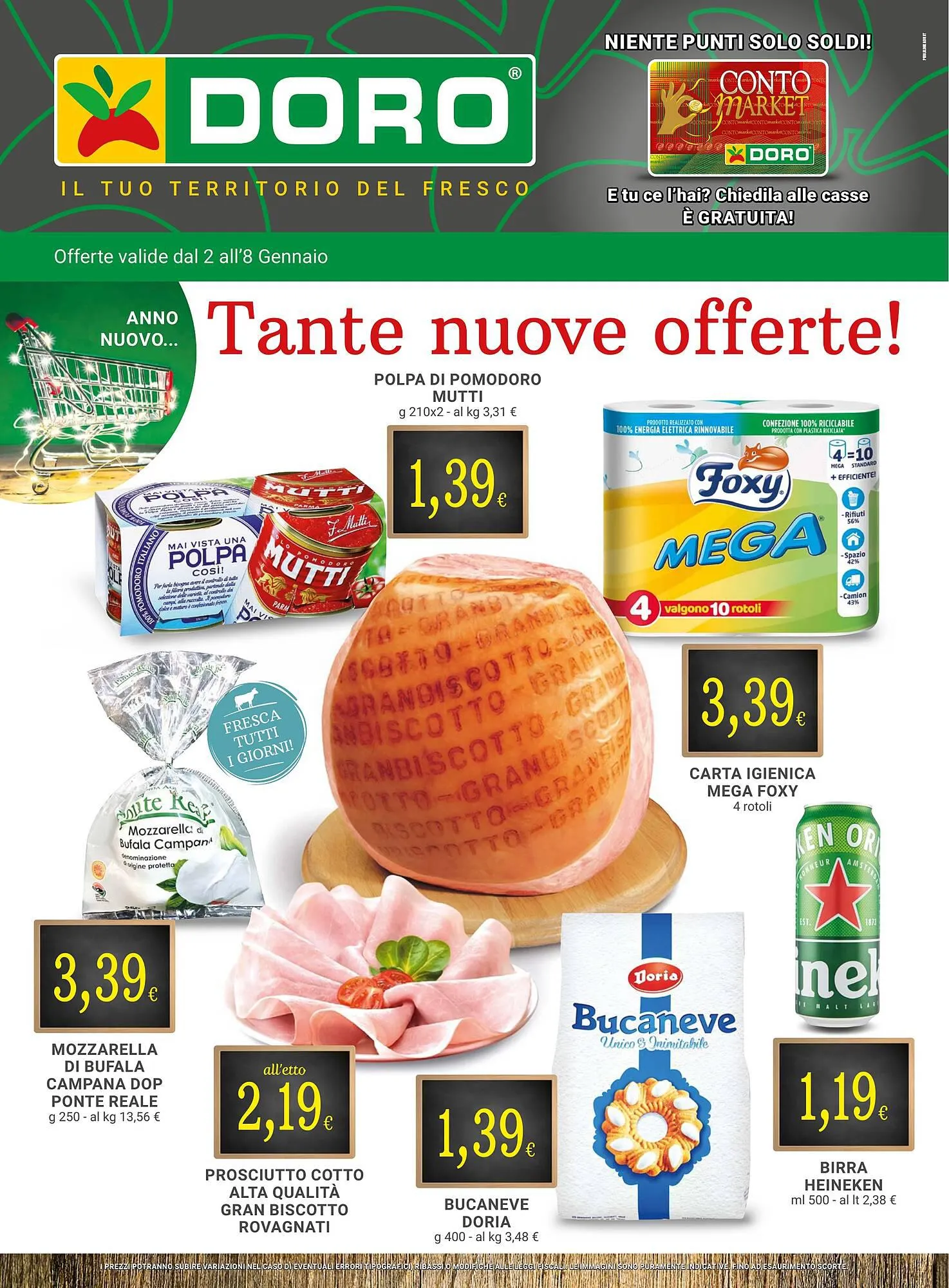 Volantino Doro Daily da 2 gennaio a 8 gennaio di 2024 - Pagina del volantino 