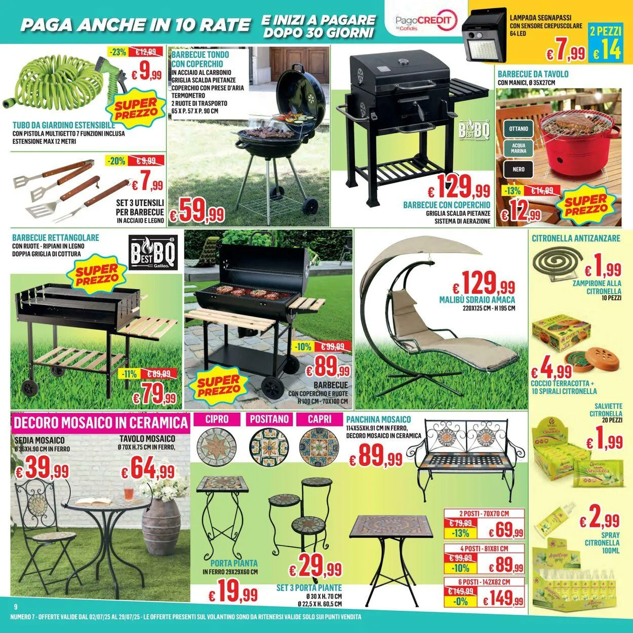 Satur da 3 luglio a 3 agosto di 2025 - Pagina del volantino 9