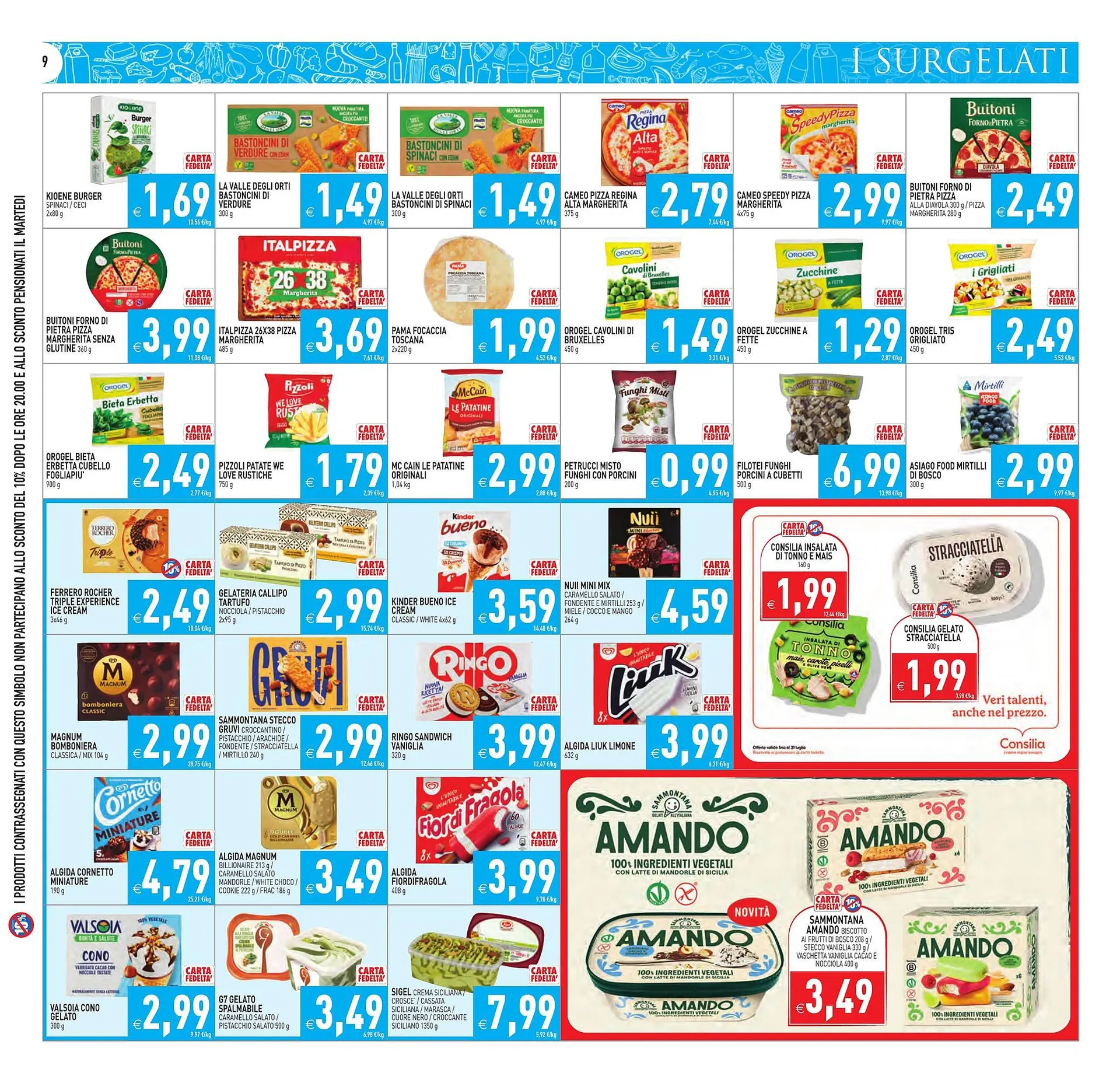 Volantino Supermercati Agorà da 4 luglio a 14 luglio di 2025 - Pagina del volantino 9