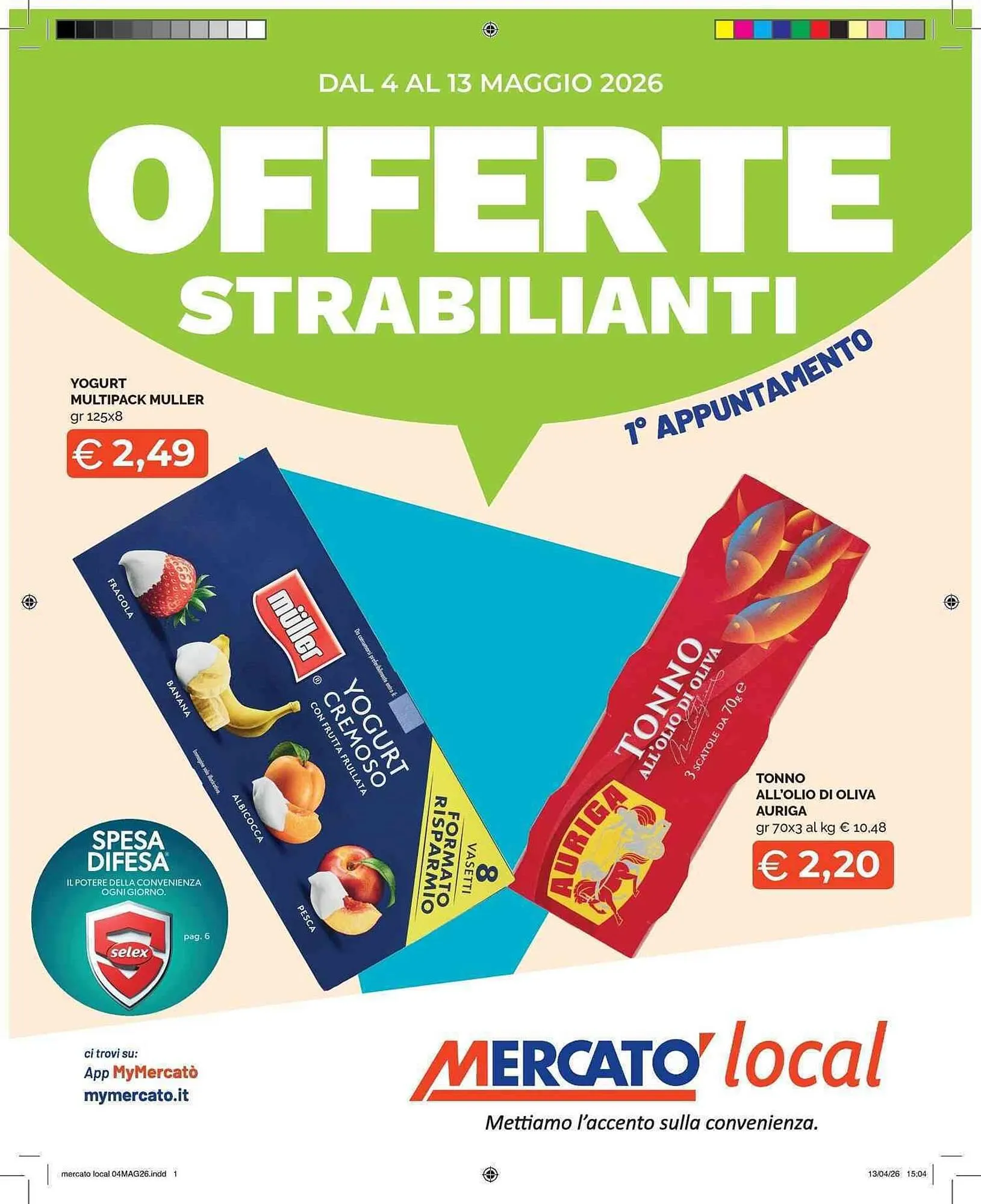 Volantino Mercatò Local da 4 maggio a 13 maggio di 2026 - Pagina del volantino 1
