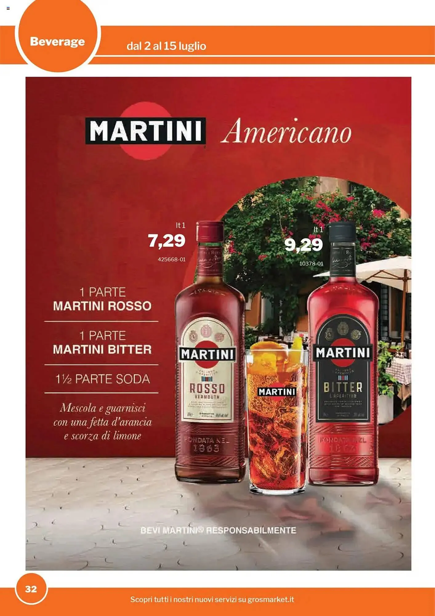 Volantino GrosMarket da 2 luglio a 15 luglio di 2025 - Pagina del volantino 32