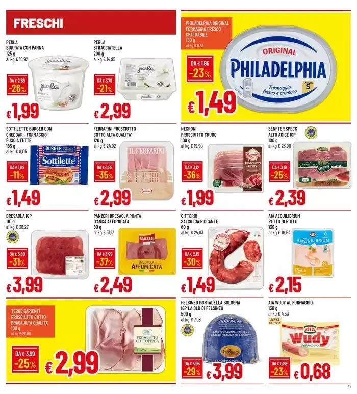 Grandi sconti grandi formati da 5 maggio a 14 maggio di 2025 - Pagina del volantino 11