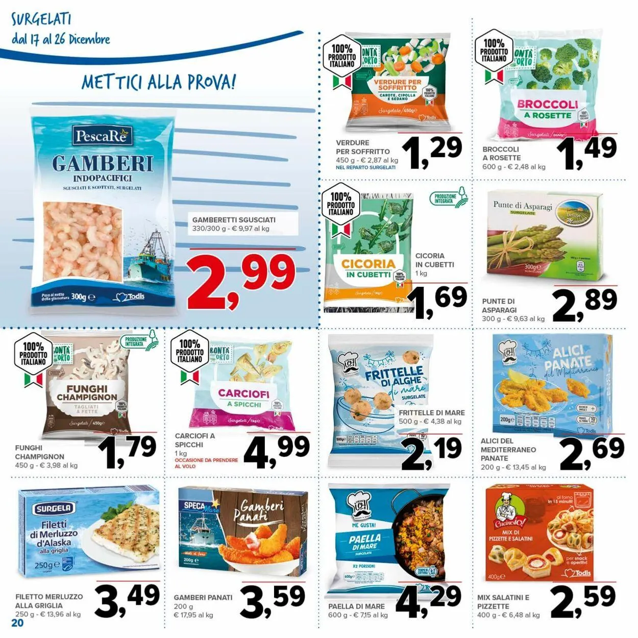 Todis Volantino attuale da 8 gennaio a 22 gennaio di 2025 - Pagina del volantino 20