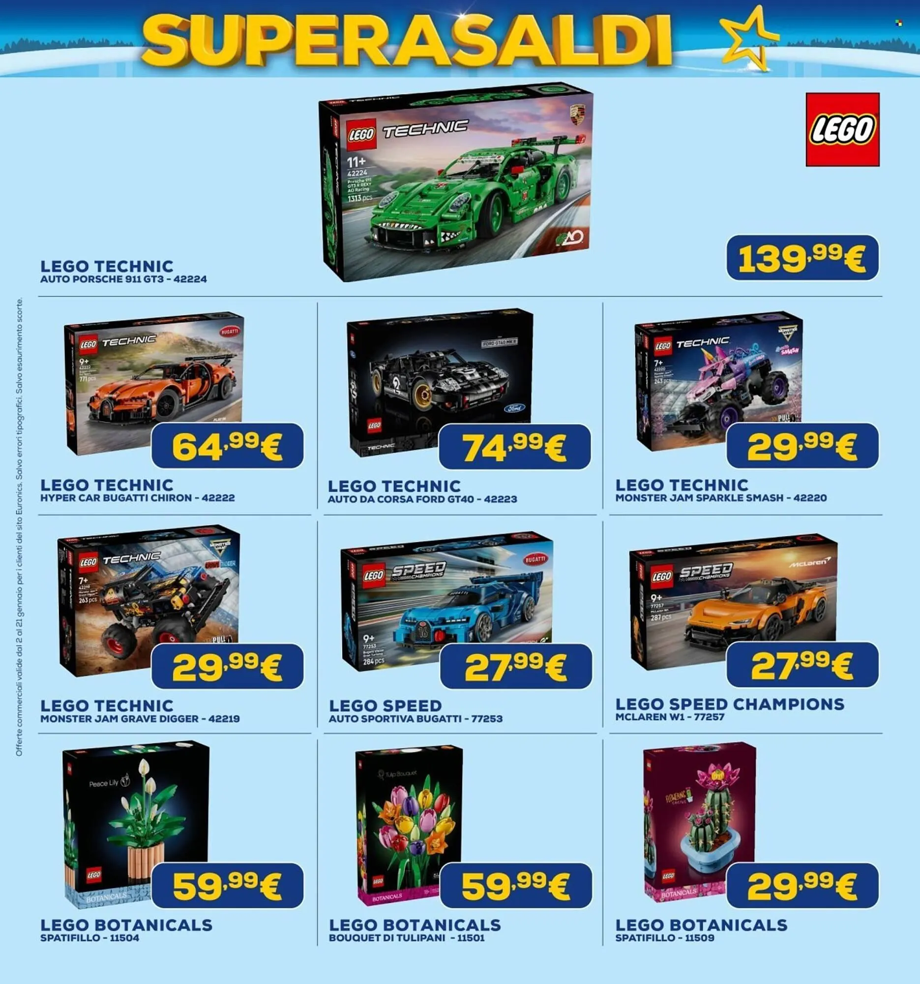 Volantino Euronics da 2 gennaio a 21 gennaio di 2026 - Pagina del volantino 13