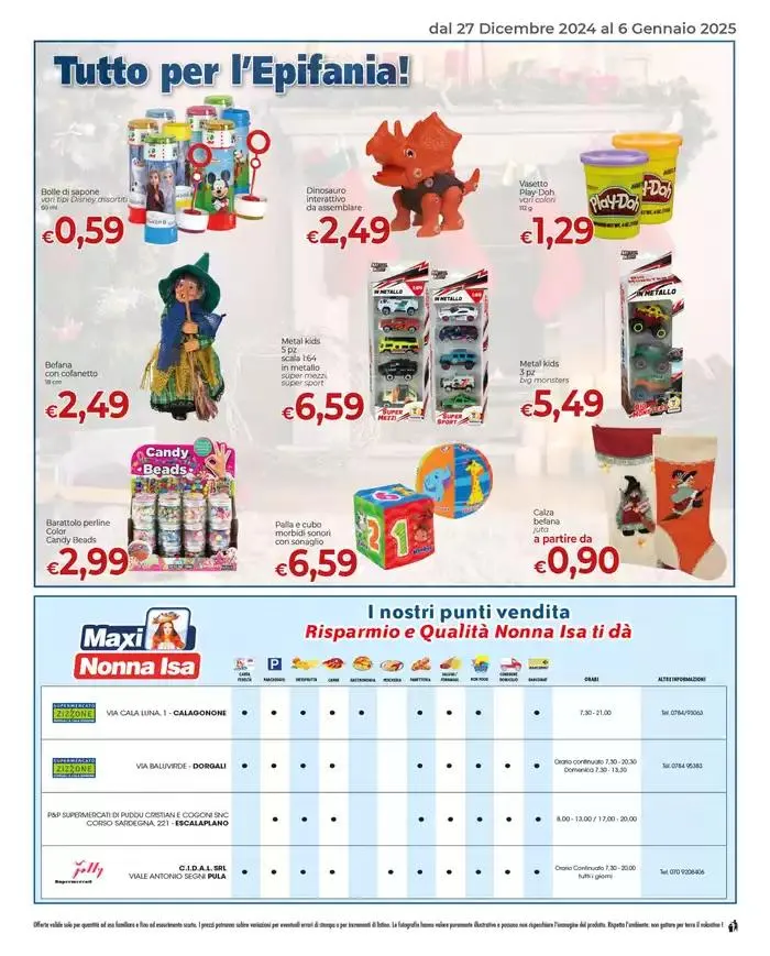 Buon anno da 26 dicembre a 6 gennaio di 2025 - Pagina del volantino 17
