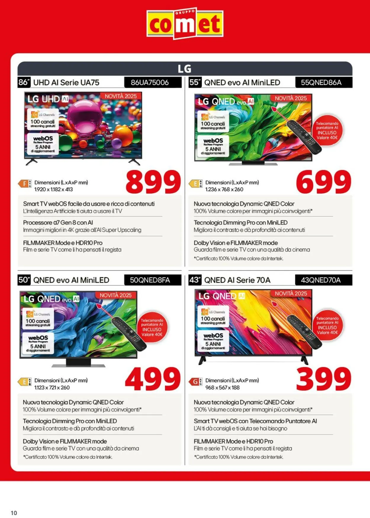 Comet Volantino attuale da 2 novembre a 10 novembre di 2025 - Pagina del volantino 10
