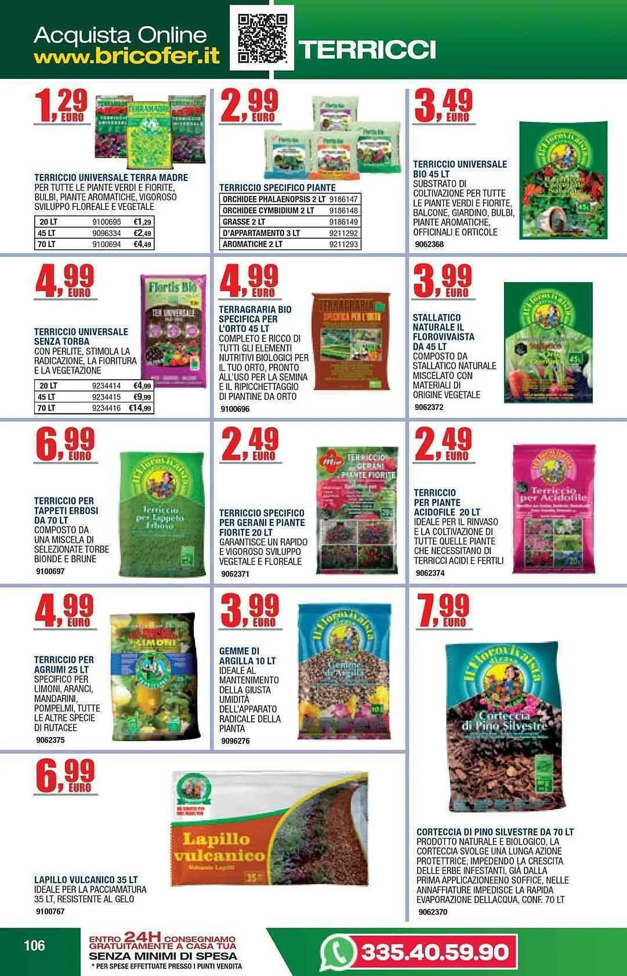 Volantino Bricofer da 24 marzo a 31 agosto di 2026 - Pagina del volantino 106