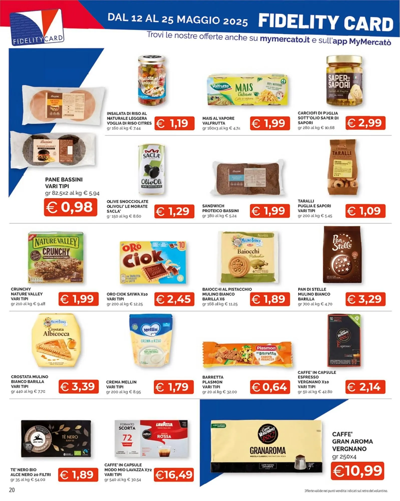 Volantino Mercatò Extra da 12 maggio a 25 maggio di 2025 - Pagina del volantino 20