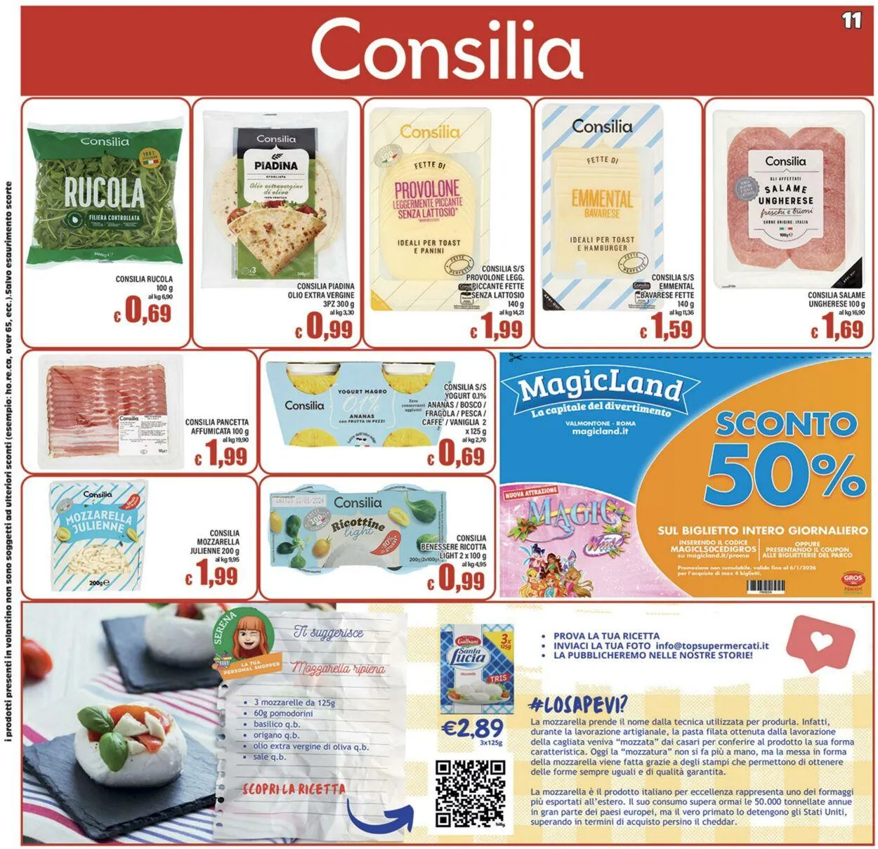 Top Supermercati Volantino attuale da 11 settembre a 25 settembre di 2025 - Pagina del volantino 11