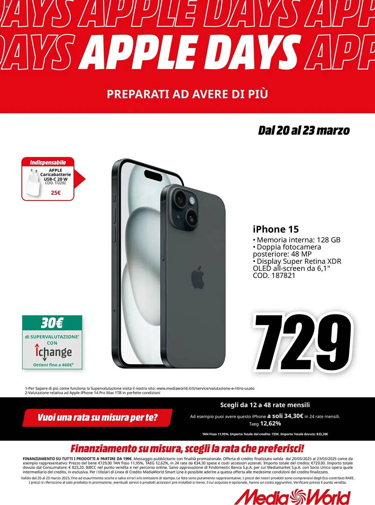 Volantino MediaWorld da 20 marzo a 23 marzo di 2025 - Pagina del volantino 5