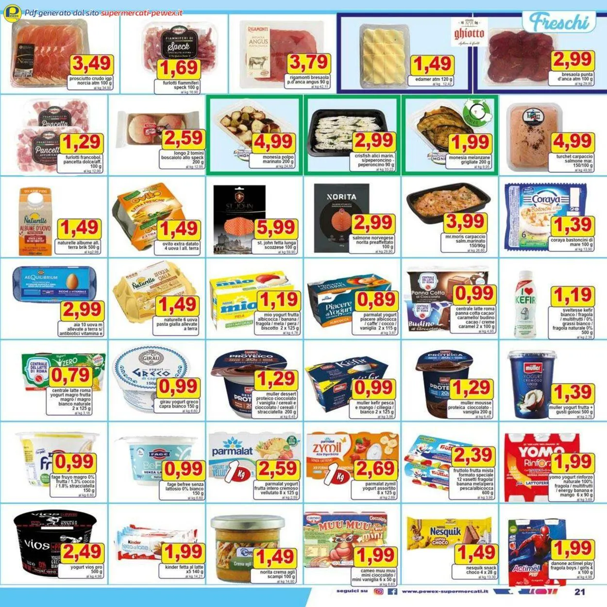 Pewex Volantino attuale da 15 aprile a 29 aprile di 2025 - Pagina del volantino 21