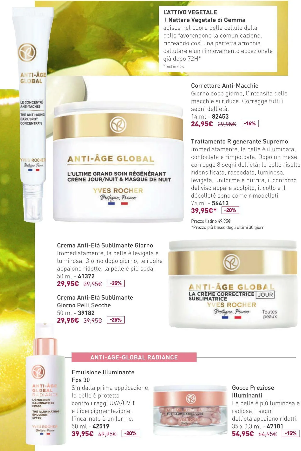 Yves Rocher Volantino attuale da 7 novembre a 21 novembre di 2024 - Pagina del volantino 32