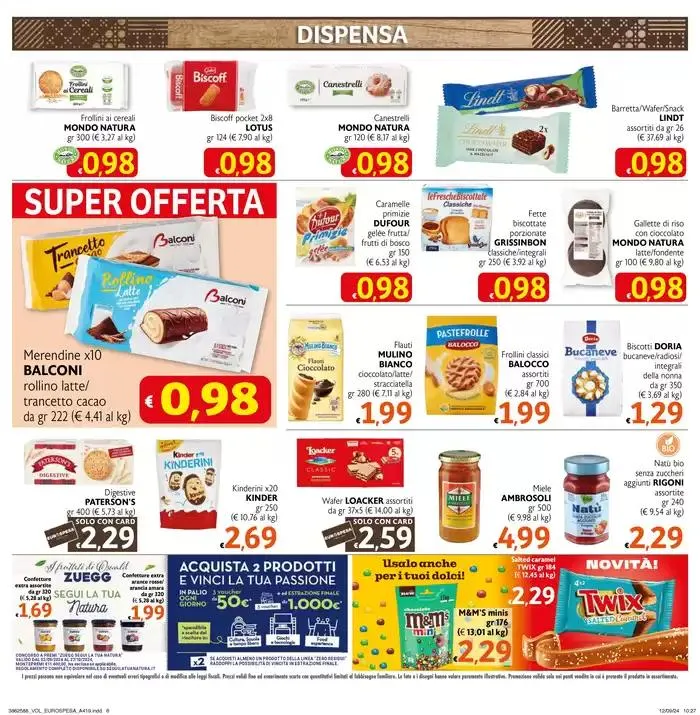 0.98 euro da 26 settembre a 9 ottobre di 2024 - Pagina del volantino 6
