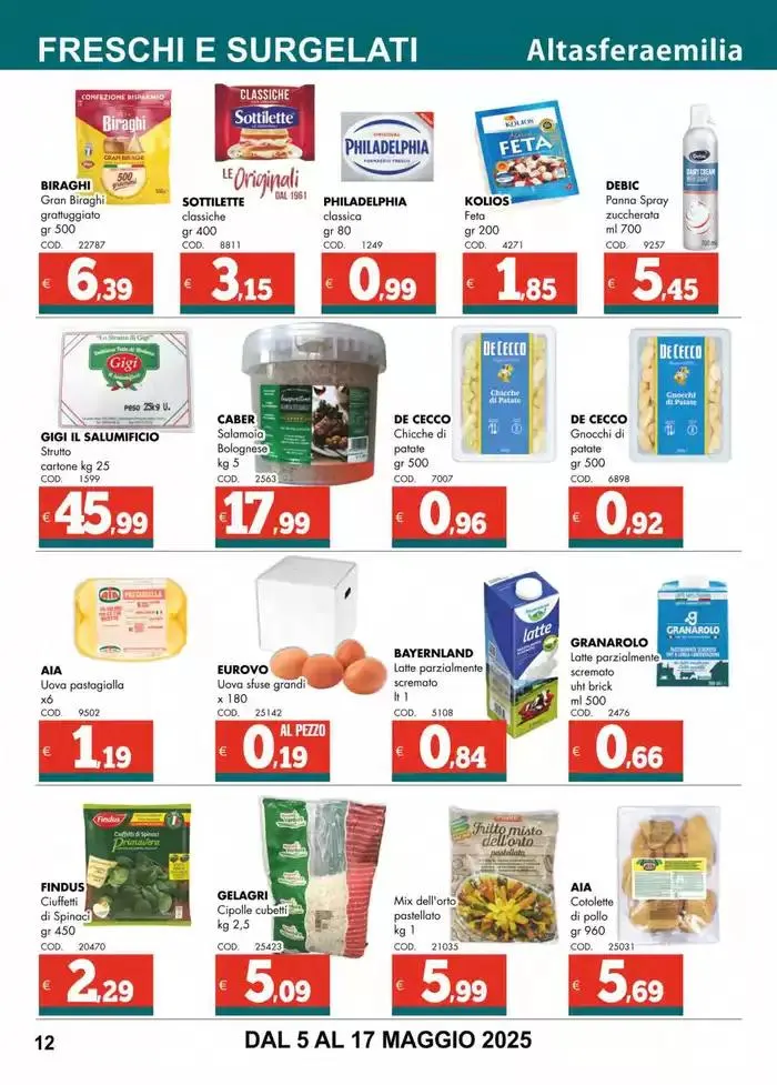 Speciale pizzeria! da 5 maggio a 17 maggio di 2025 - Pagina del volantino 12