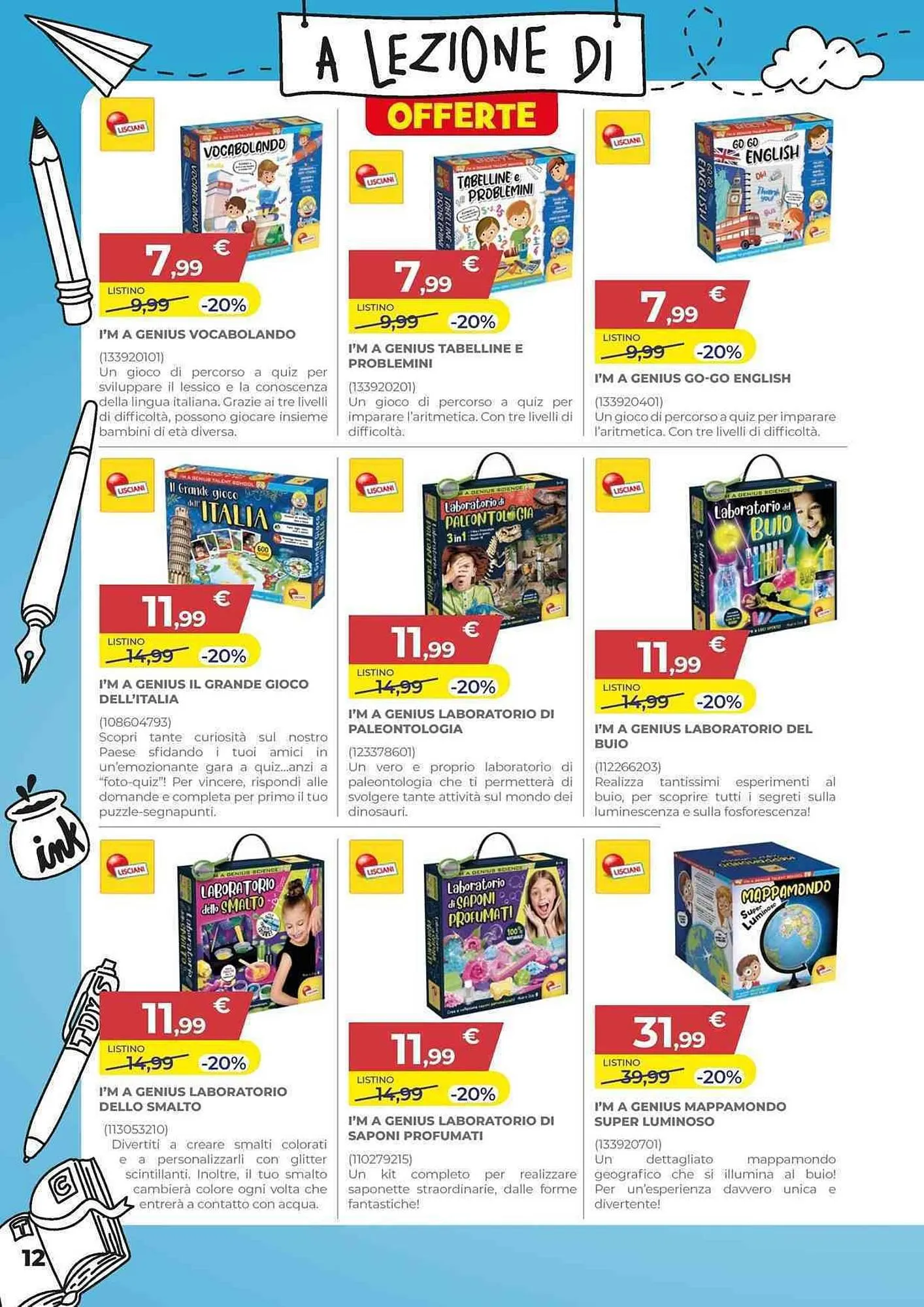 Volantino Toys Center da 31 agosto a 27 settembre di 2023 - Pagina del volantino 12
