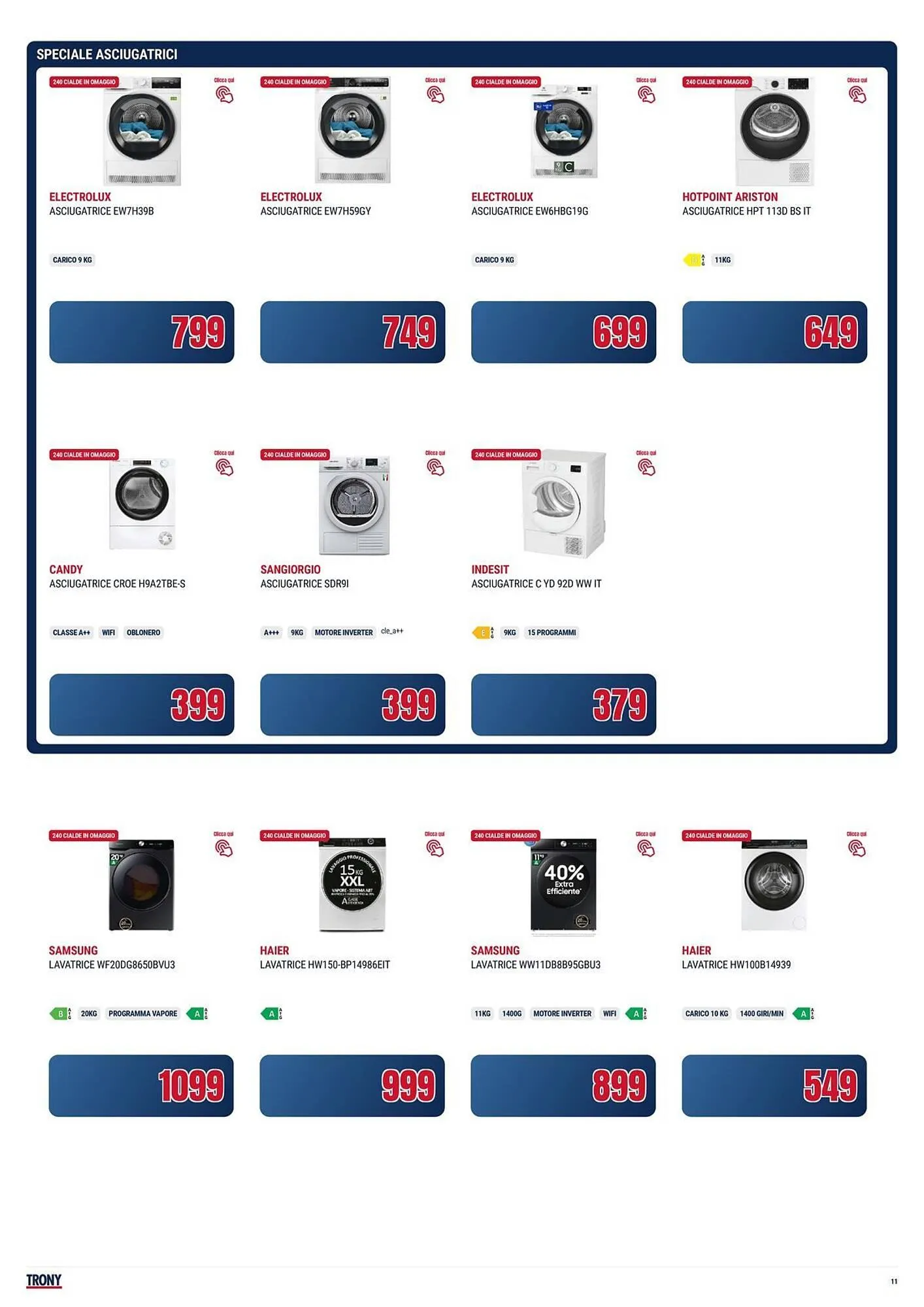 Volantino Trony da 17 ottobre a 29 ottobre di 2025 - Pagina del volantino 11
