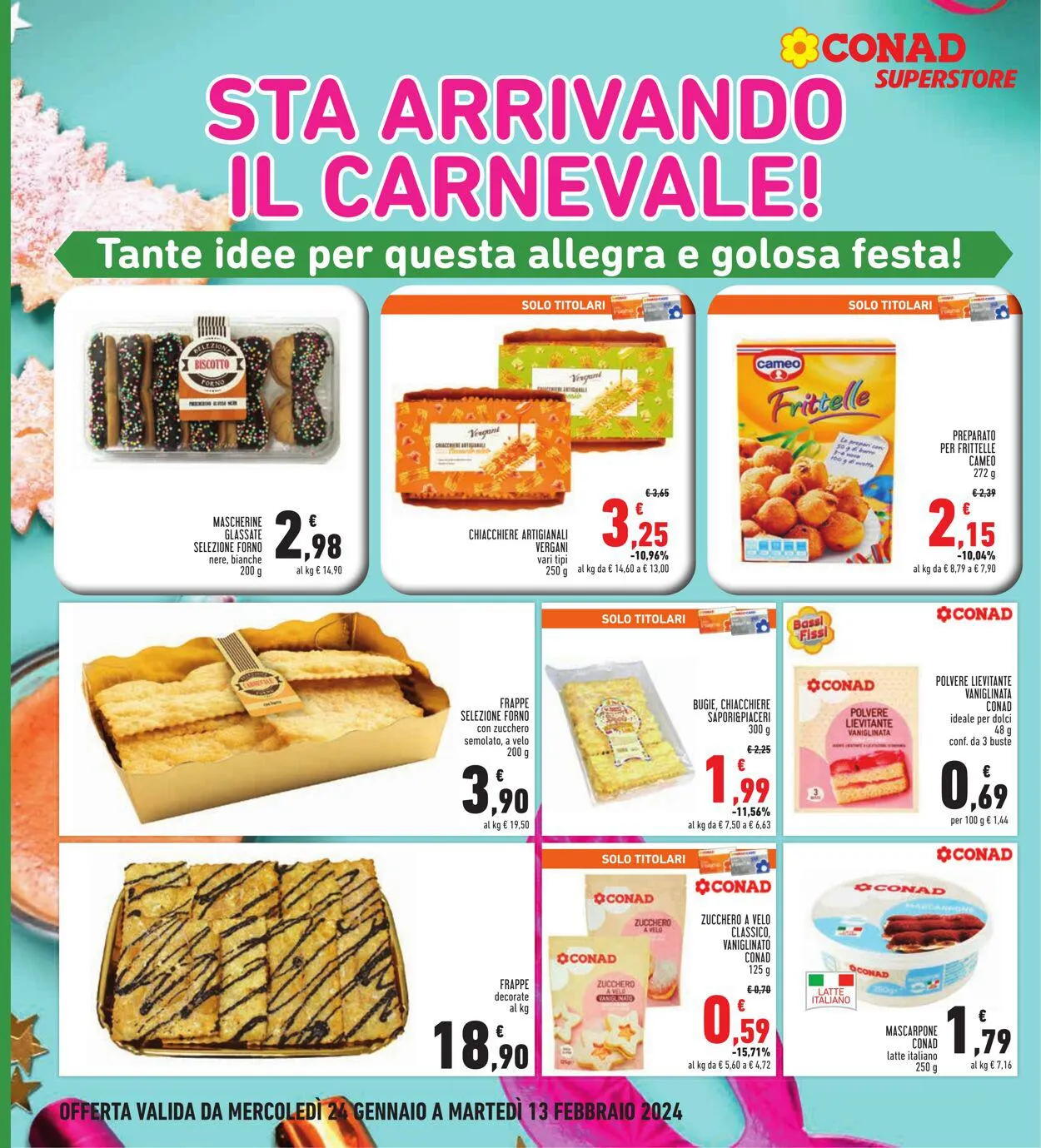 Conad - Superstore - Roma Volantino attuale da 24 gennaio a 4 febbraio di 2024 - Pagina del volantino 6
