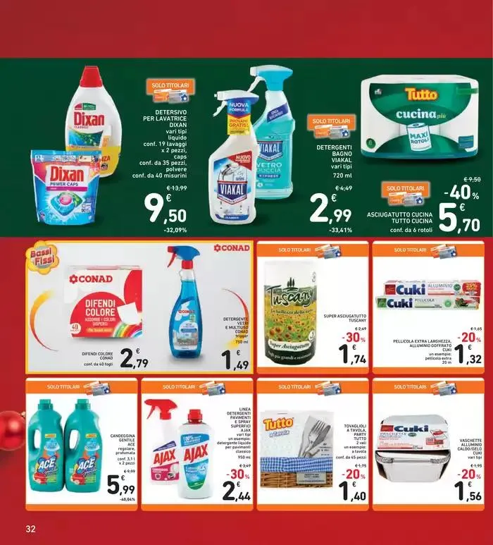 A Natale vivi una esperienza di gusto Sapori & Buone Feste da 12 dicembre a 26 dicembre di 2024 - Pagina del volantino 32