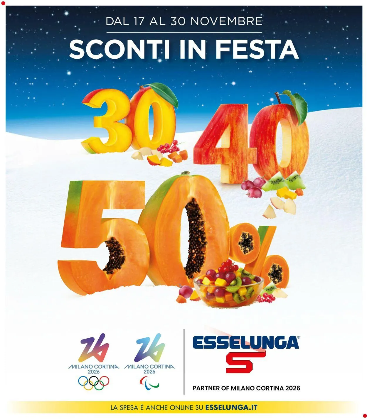 Esselunga Volantino attuale da 28 gennaio a 11 febbraio di 2026 - Pagina del volantino 1