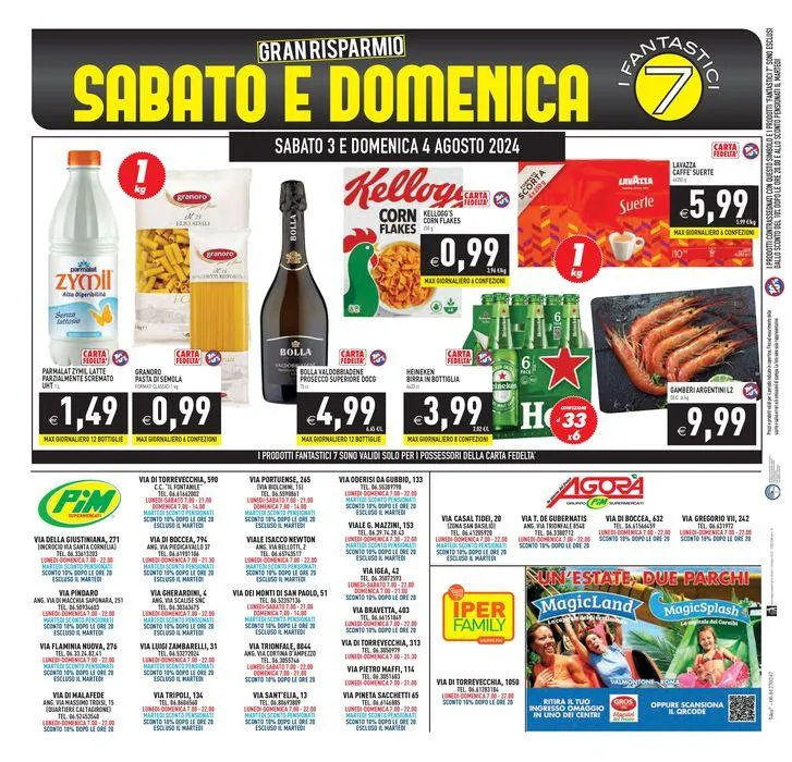 Volantino Pim Supermercati da 31 luglio a 8 agosto di 2024 - Pagina del volantino 24