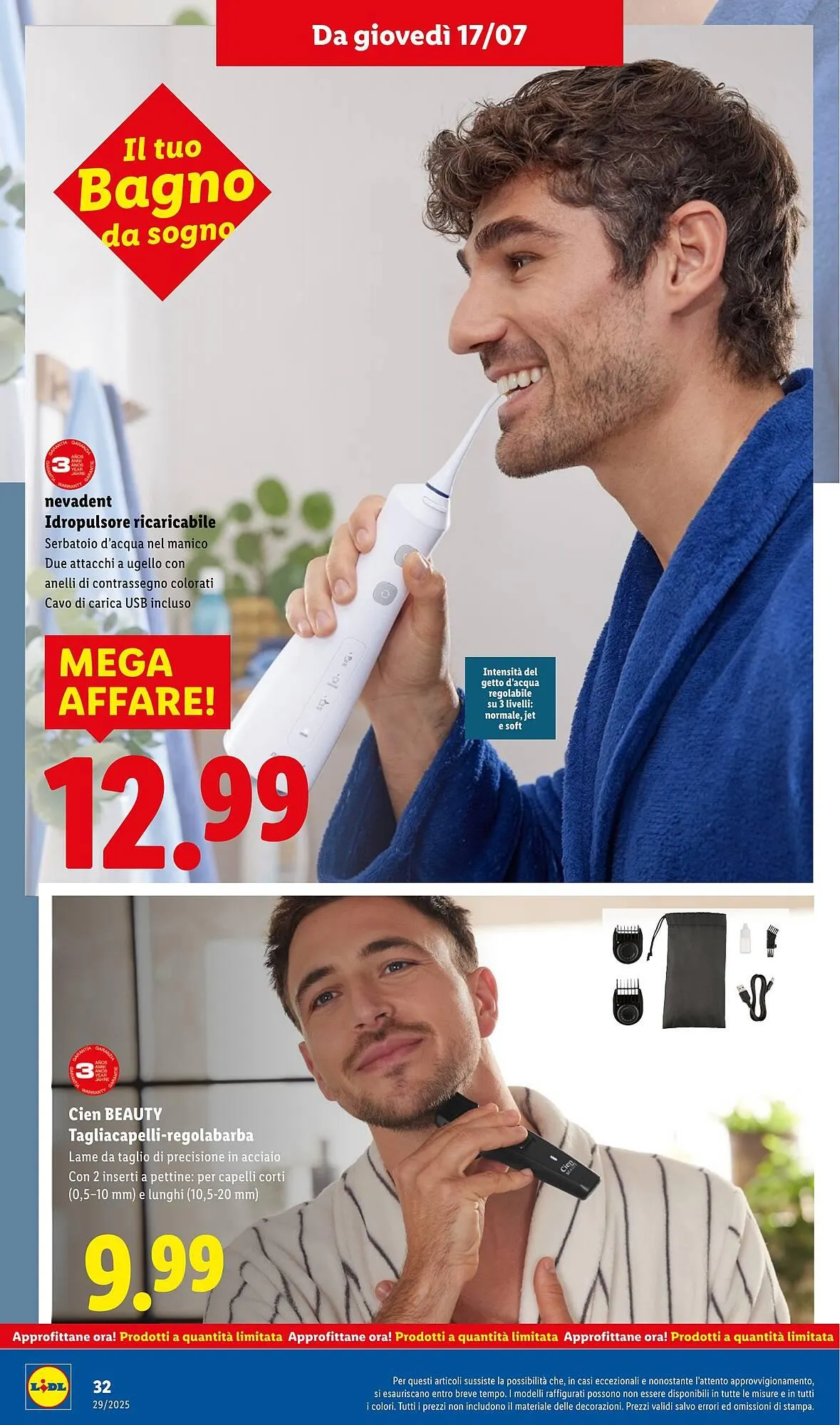 Volantino Lidl da 14 luglio a 20 luglio di 2025 - Pagina del volantino 38