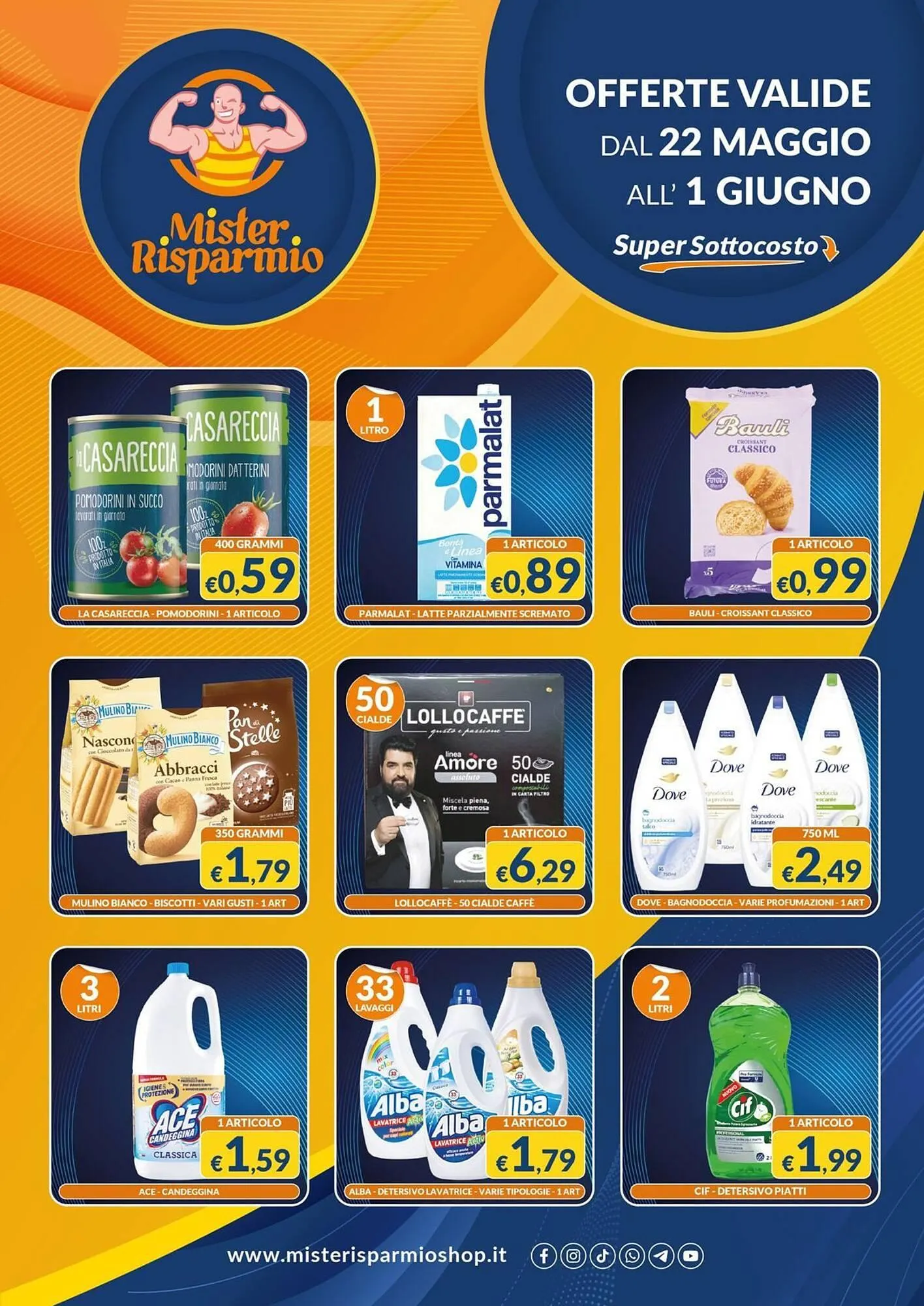 Volantino Mister Risparmio - 1