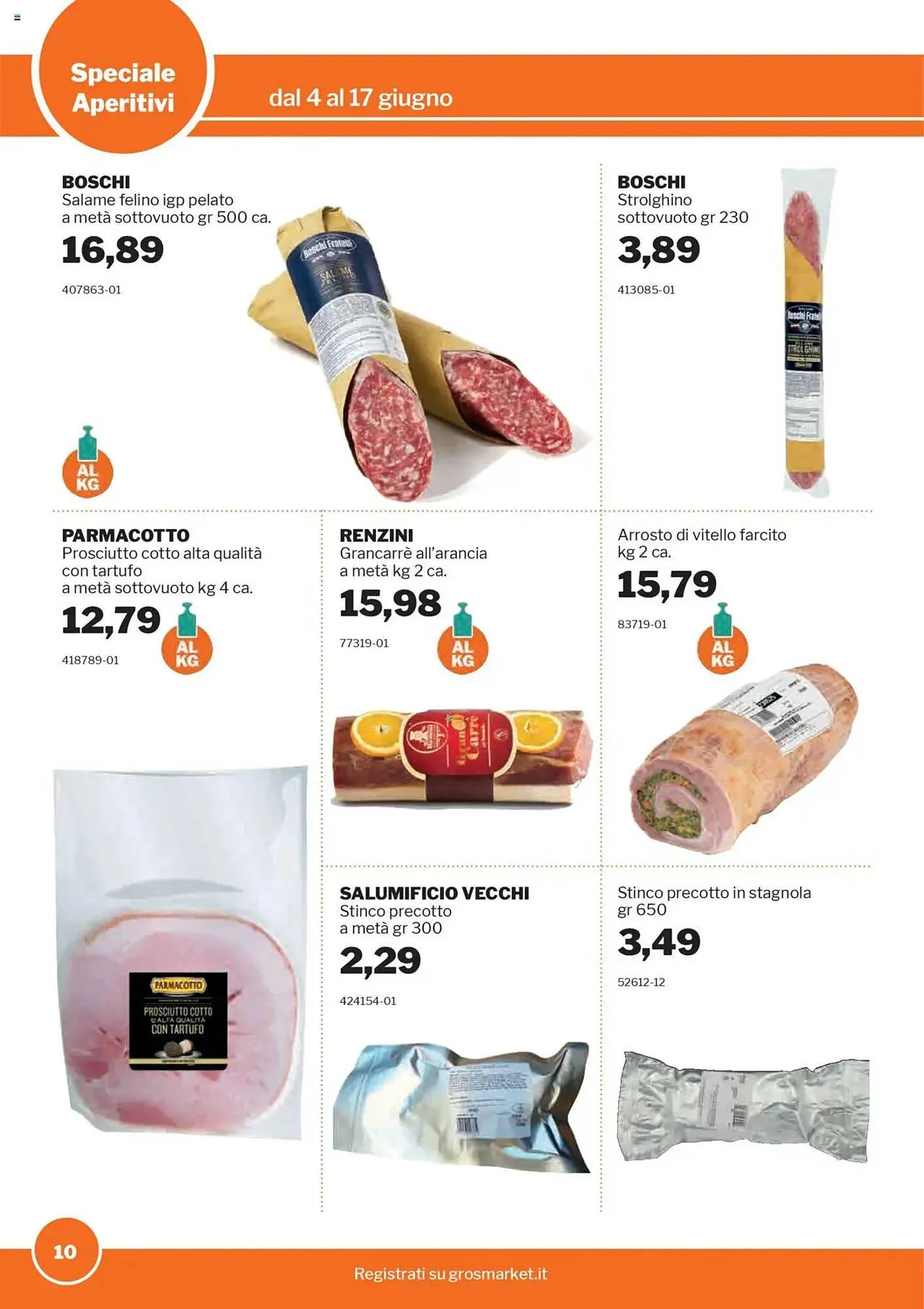 Volantino GrosMarket da 4 giugno a 17 giugno di 2025 - Pagina del volantino 10